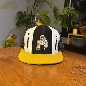 Vintage Purdue University Collegiate Snapback Hat
